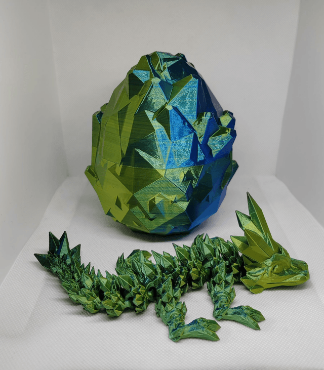 Oeuf de dragon cristal