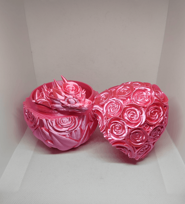 Oeuf de dragon roses