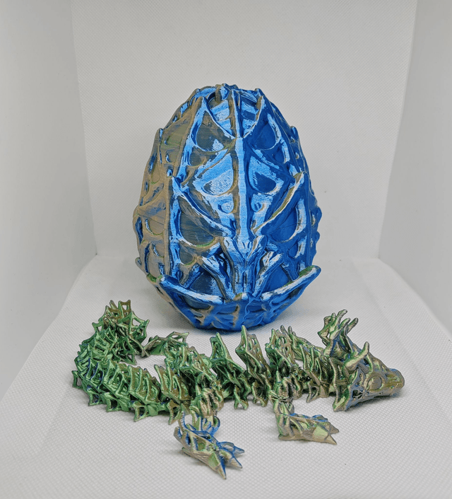 Oeuf de dragon toile d'araignée  