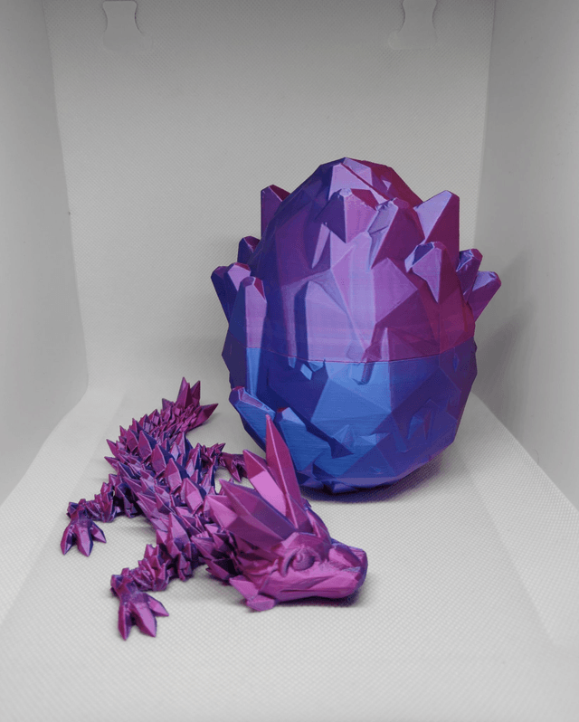 Œuf de dragon cristal
