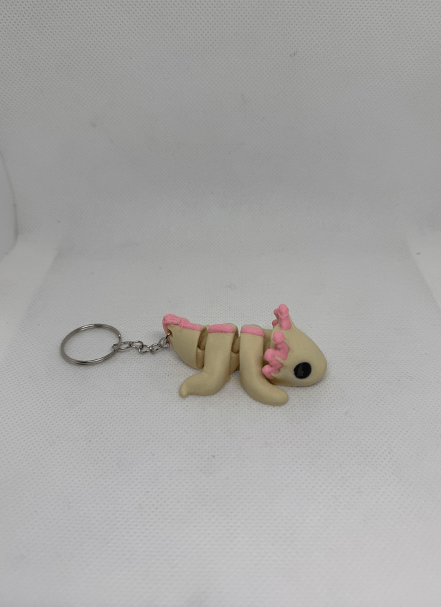 Porte clés axolotl