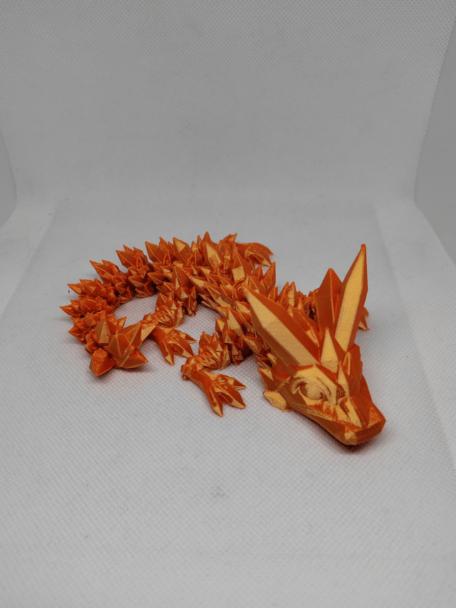 Bébé dragon cristal