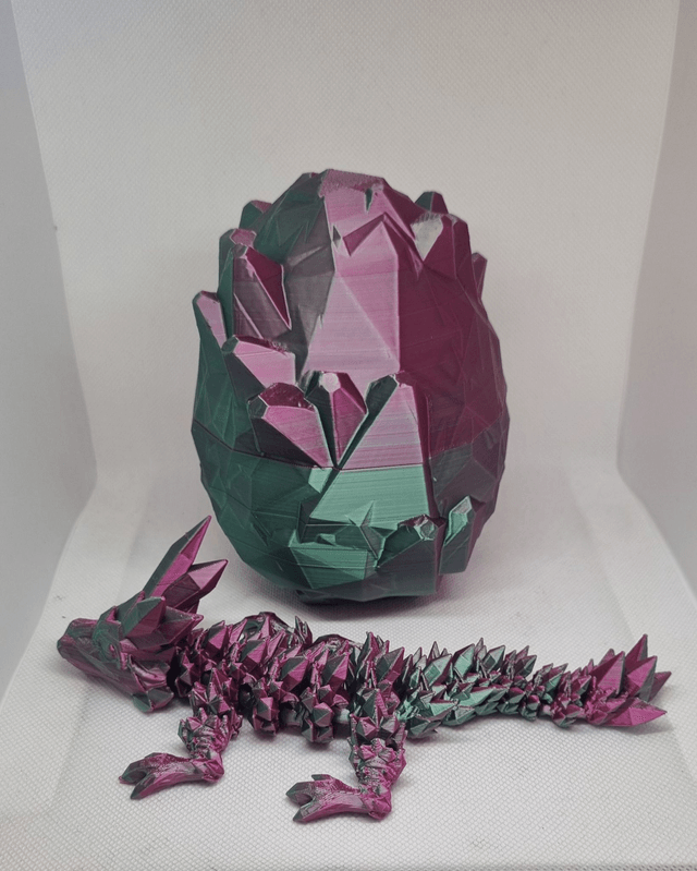 Œuf de dragon cristal