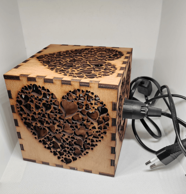Lampe cœur 