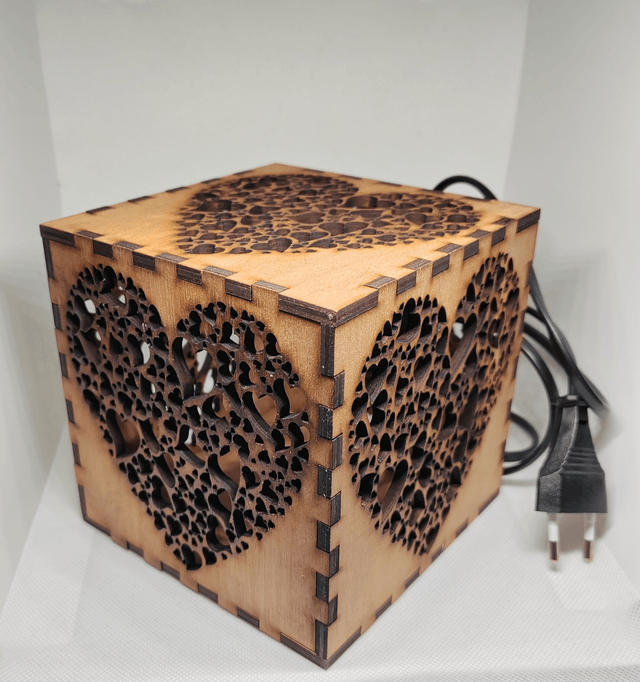 Lampe cœur 