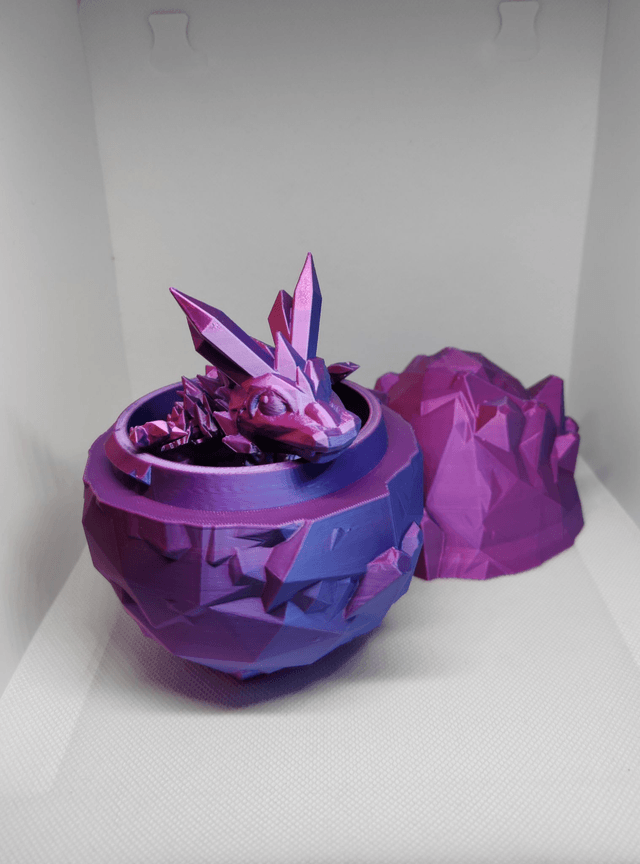 Œuf de dragon cristal