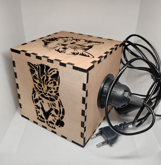 Lampe chat 