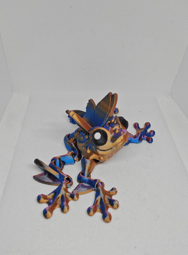Grenouille avec des ailes