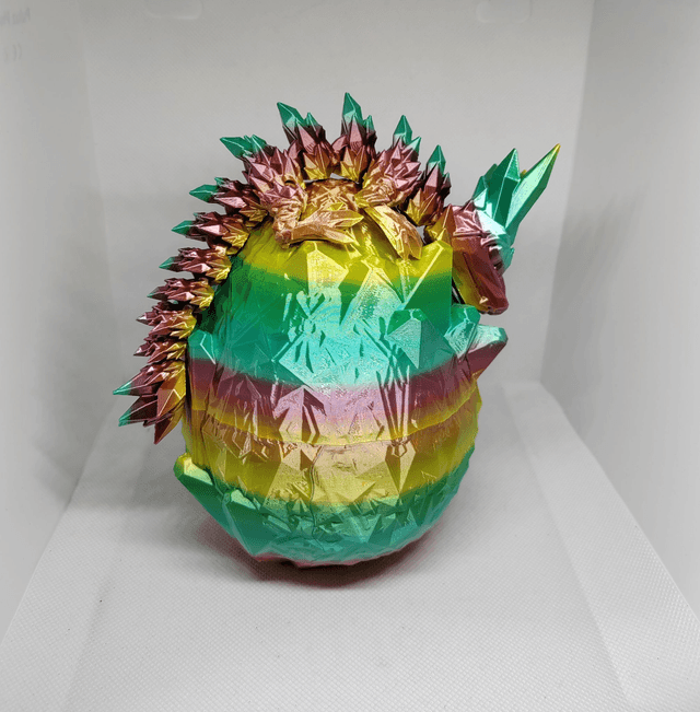 Œuf de dragon cristal 