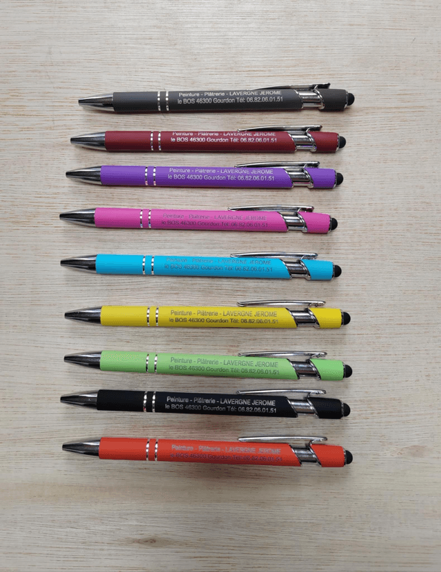 Stylo en métal