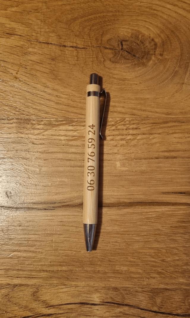 Stylo en Bois