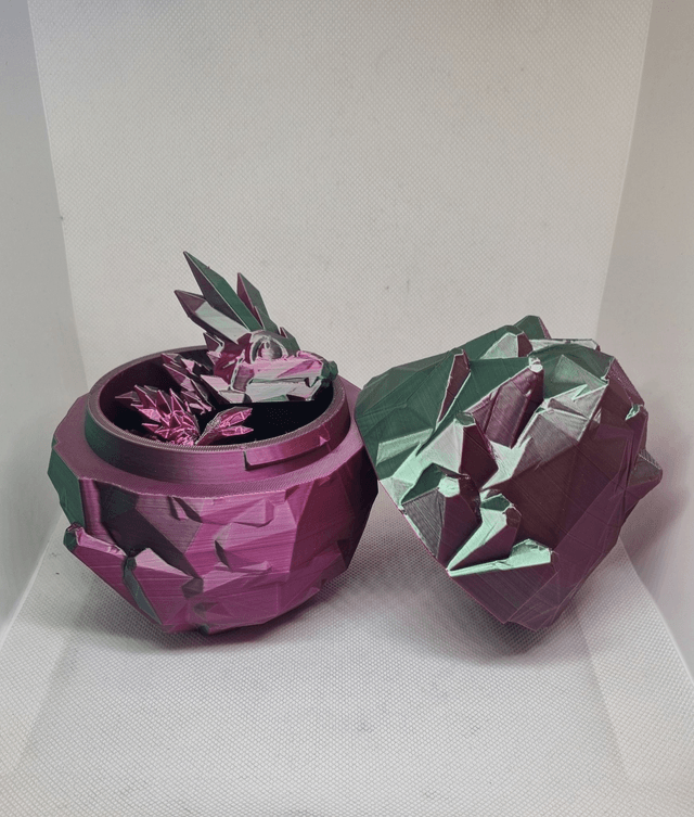 Œuf de dragon cristal