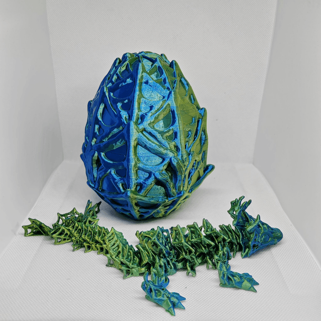 Oeuf de dragon toile d'araignée 