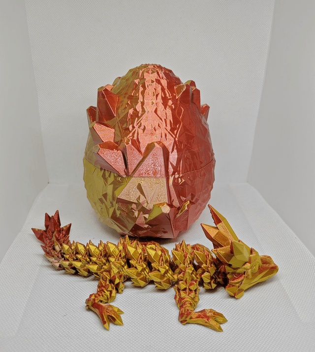 Œuf de dragon cristal 