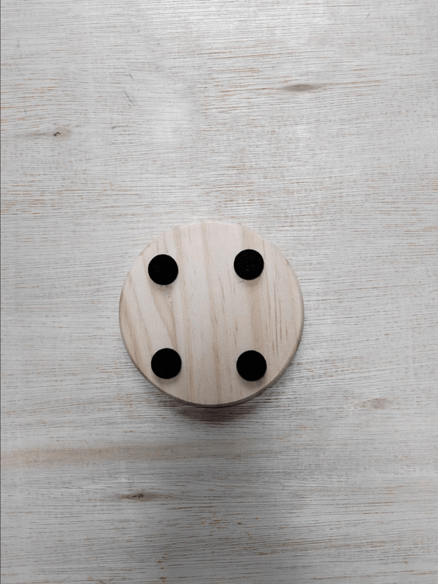 Dessous de verre personnalisable 