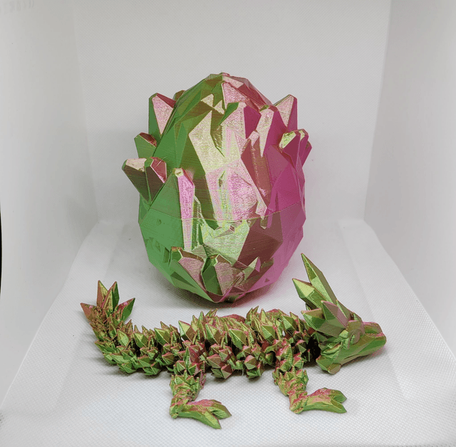 Oeuf de dragon cristal 