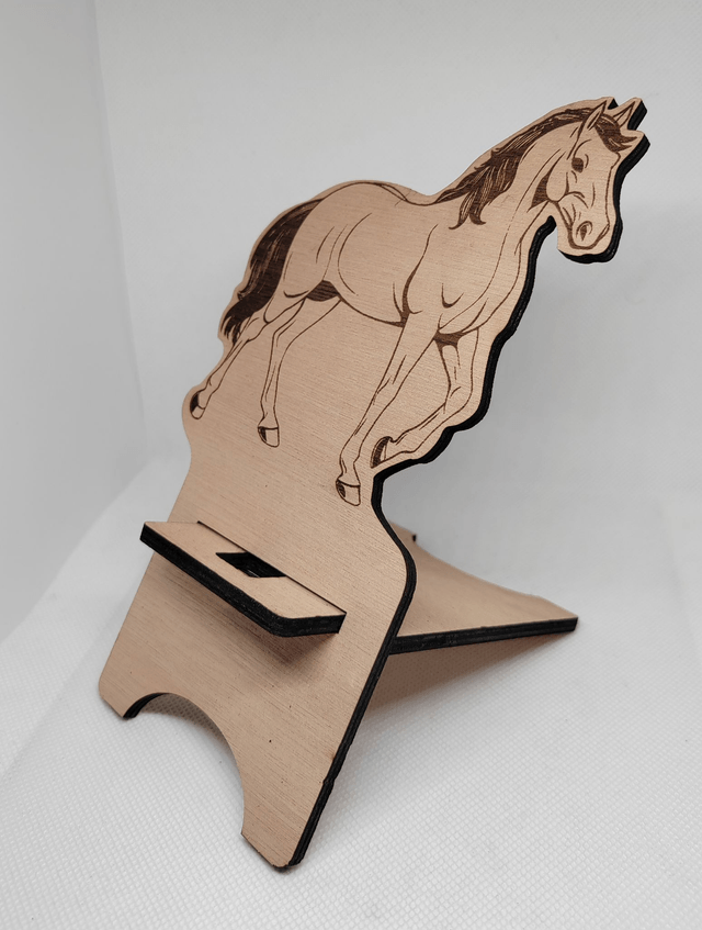 Support de téléphone cheval
