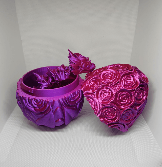 Œuf de dragon roses