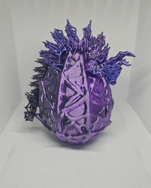 Oeuf de dragon toile d'araignée