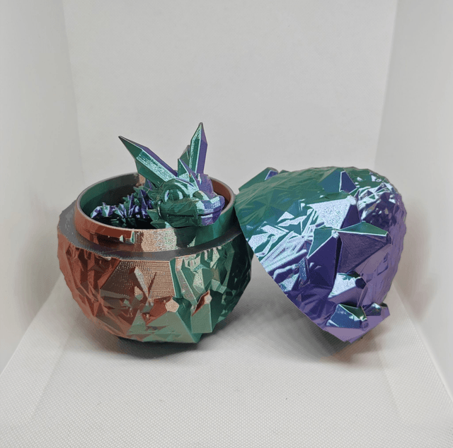 Œuf de dragon cristal