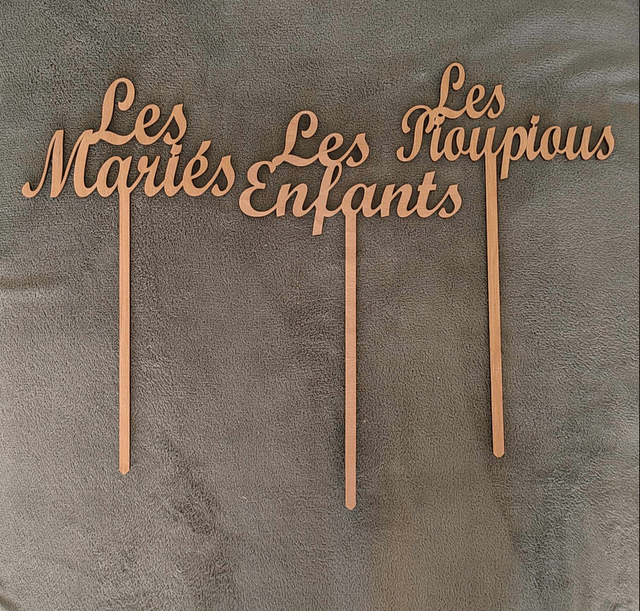Ecriture de table sur pic