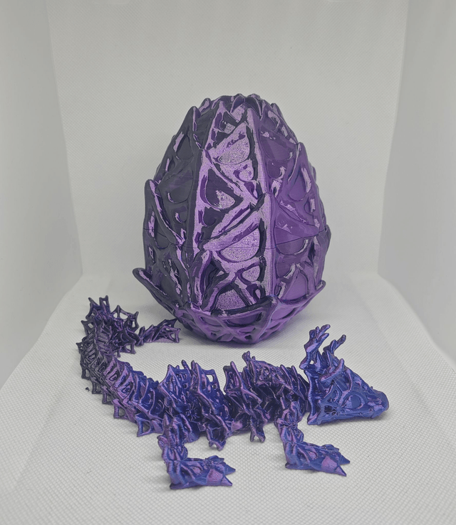 Oeuf de dragon toile d'araignée