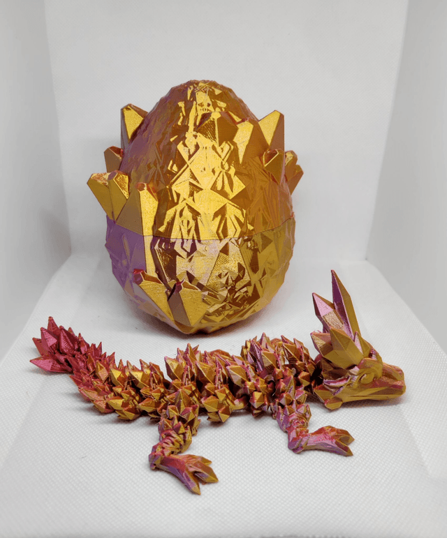 Œuf de dragon cristal  