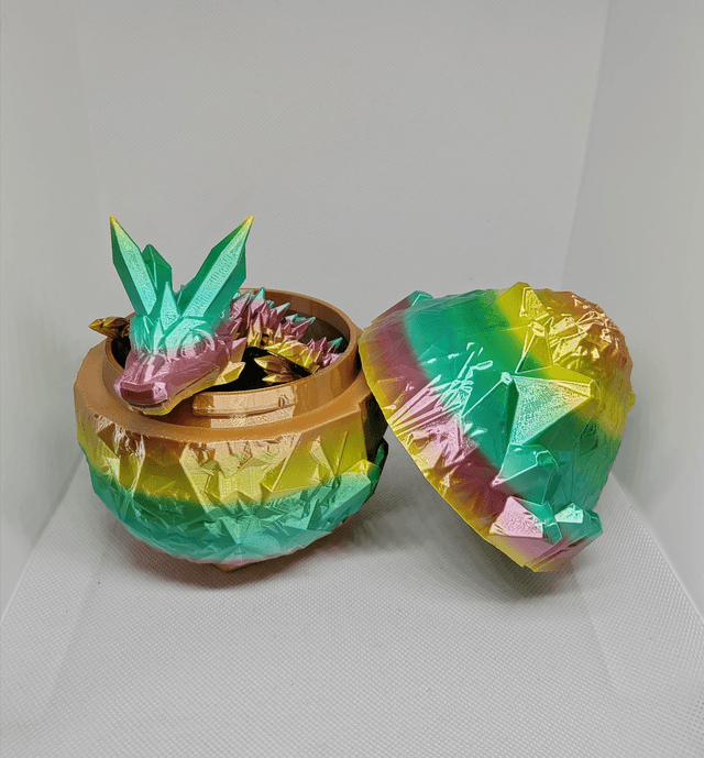 Œuf de dragon cristal 