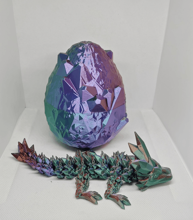 Œuf de dragon cristal