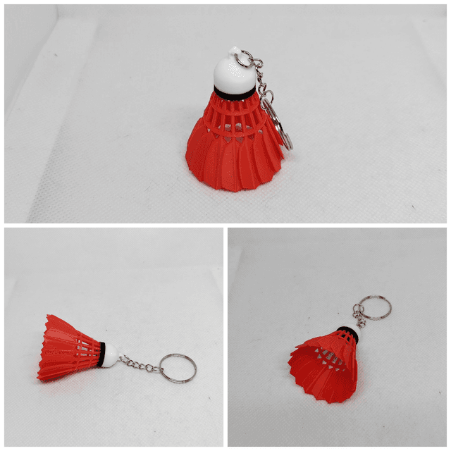 Porte-clés Volant de Badminton