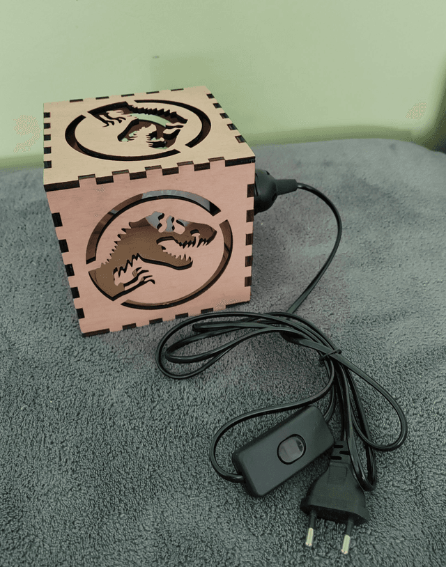 Lampe dinosaure