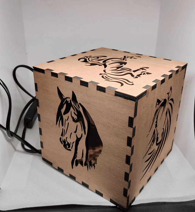 Lampe cheval