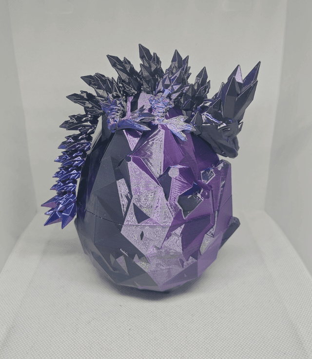 Oeuf de dragon cristal