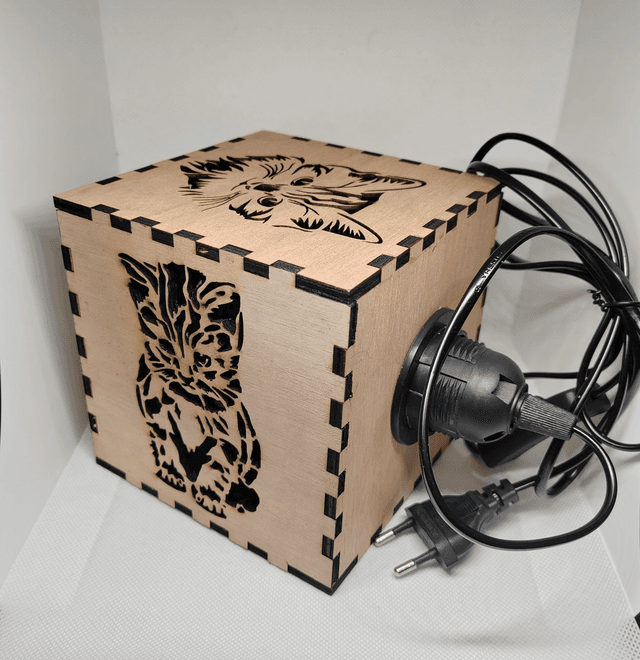 Lampe chat 